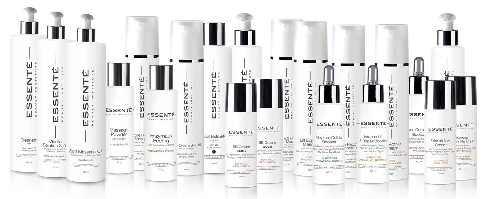 Profesionální česká kosmetika Essente ve V SKIN STUDIO